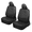 Hello Kitty Black, variant on Hello Kitty Car Seat Covers - Cute and Durable Pink Front Seat Covers, Adorable Hello Kitty Design, Comfortable and Long-Lasting Polyester, Car Accessories Gift Hello Kitty Accessories 2pc Black/Pink