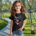 thumbnail image 3 of FamilyThread Kids Fourth of July Shirt for Boys Girls Red White and Blue Shirt America Flag Short Sleeve Patriotic American Flag Kids Clothing, 3 of 8
