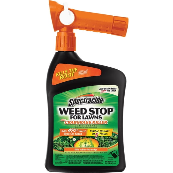 United Industries Weed Stop Lawn Weed Killer - Hose-End, Manual, 32 oz