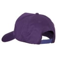 thumbnail image 3 of Rasta Africa Map Embroidered Solid Cotton Pro Cap - Purple OSFM, 3 of 5