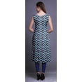 thumbnail image 2 of Bimba Printed Straight Tunic DressesÂ&nbsp;ForÂ&nbsp;Women Sleeveless Side Slit Kurti, 2 of 6
