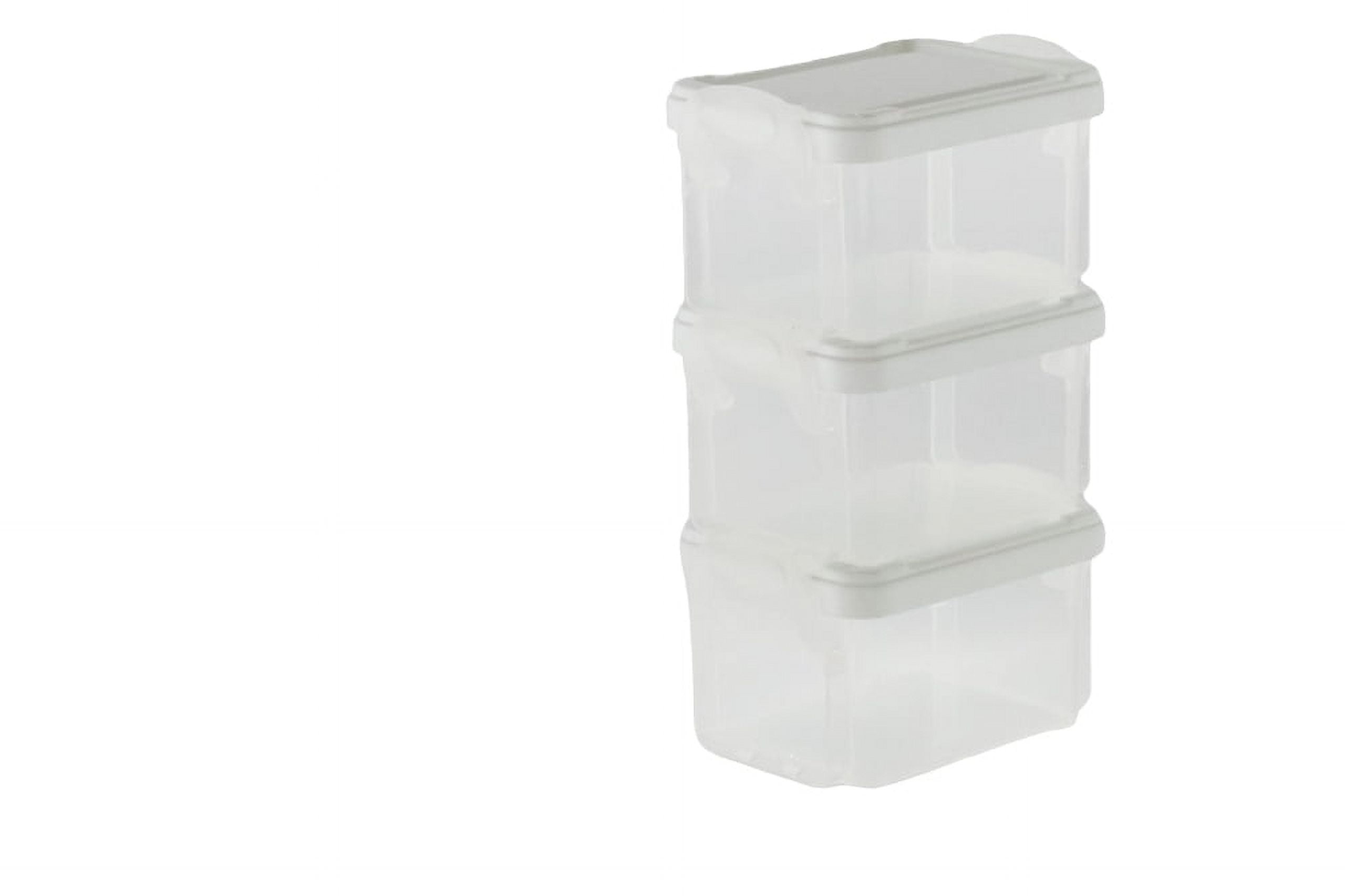 (4 pack) Everything Mary 3-Tier Stackable Craft Storage Bag - Craft and Hobby Storage Containers