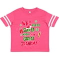 thumbnail image 3 of Inktastic Who Needs Santa When I Have Great Grandma Boys or Girls Toddler T-Shirt, 3 of 5