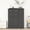 Black, variant on Better Home Products JCF Sofie 5 Drawer Wooden Tall Chest Wardrobe in Mahogany