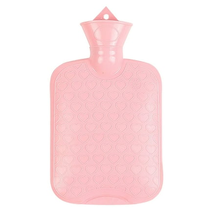 

500ml Classic Rubber Hot Water Bottle and Luxurious Faux Plush Fleece Cover Sales Today Clearance