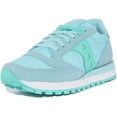 thumbnail image 6 of Saucony Jazz Original Women's Lace Up Suede Nylon Trainers In Mint Size 8, 6 of 6