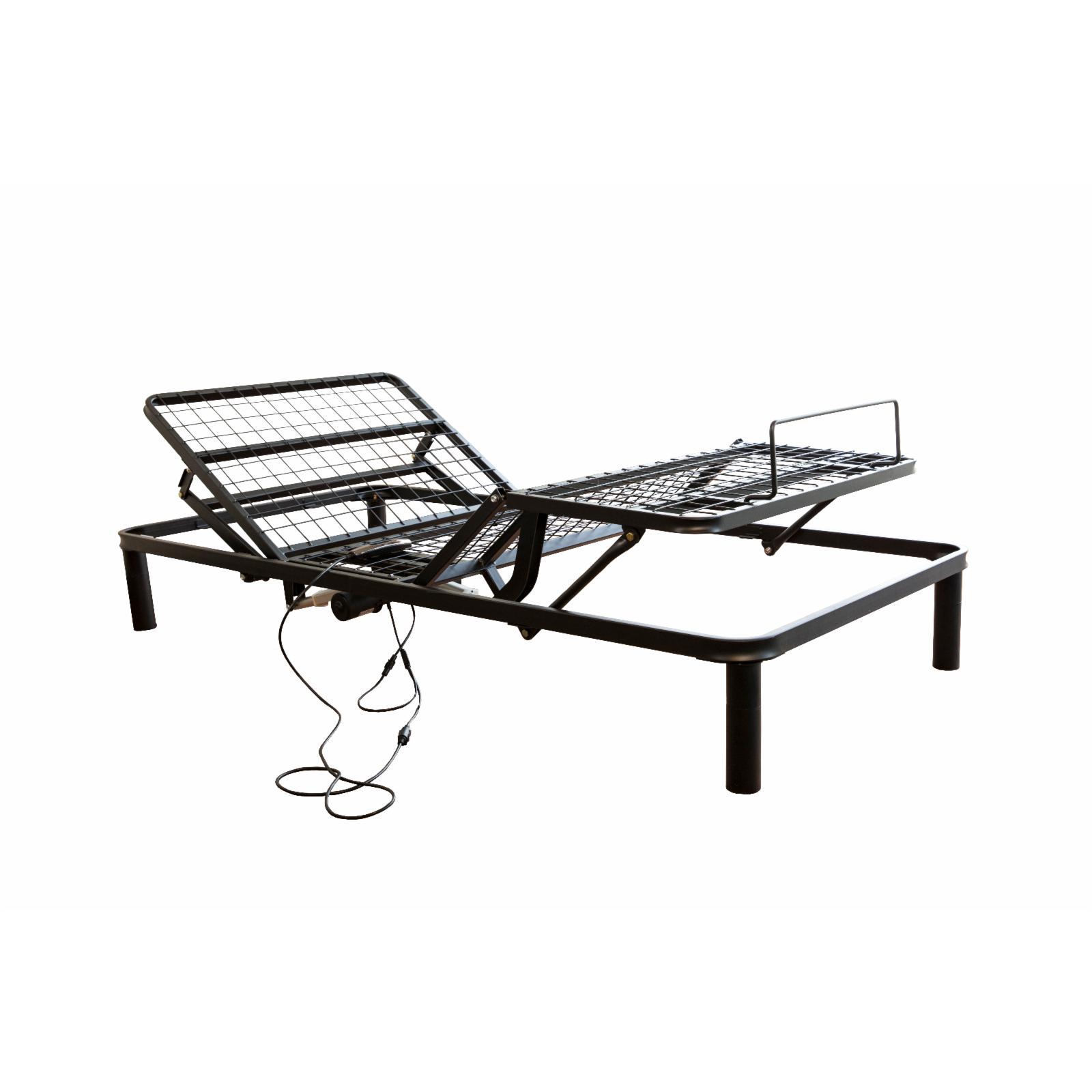 Primo International Genesis Adjustable Metal Bed Frame with Wired