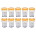 thumbnail image 1 of 10pcs Manual Contact Lens Cleaner Professional Portable Contact Lens Washer Cleaning Soaking Case Orange, 1 of 14