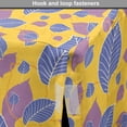 thumbnail image 4 of Botanic Dog Crate Cover, Concept of Pastel Leaves Forest Branches Autumn Season Foliage Plants, Easy to Use Pet Kennel Cover Small Dogs Puppies Kittens, 7 Sizes, Mustard and Ceil Blue, by Ambesonne, 4 of 6