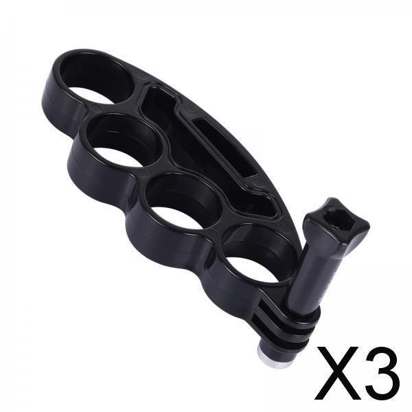 3 Soportes De Mano Para Trípode Monopié Con Anillo De Montaje Para Agarre De Para Hero5 4 Session 3 piezas