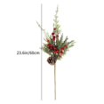thumbnail image 3 of ¡Compra y Aprovecha las Mejores Ofertas!, Decoración navideña Colgante de pared navideño Centro comercial navideño Escena de actividad de hotel Decoración Ramas de árboles simuladas Akmoler, 3 of 6
