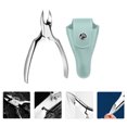 thumbnail image 4 of 1Set Reliable Cuticle Scissors Dead Skin Barb Trimming Scissor with Storage Bag, 4 of 8