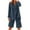 Dark Gray, variant on Busydd Plus Size Lounge Sets for Women Trendy Solid Color 2 Piece Sets for Women Summer Long Sleeve Button V Neck Blouses and Shorts Travel Casual Outfits for Women L