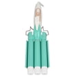 thumbnail image 1 of Waver Curling Iron Wand Triple Barrel Ceramics Hair Iron Crimper for Home Hair Salon Green S 100‑240V US Plug, 1 of 5