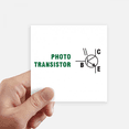 thumbnail image 1 of Photo Transfer Power Physics Sticker Square Waterproof Stickers Wallpaper Car Decal, 1 of 1