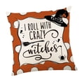 thumbnail image 4 of Funda de almohada de Halloween, funda de almohada premium elegante, funda de cojín de poliéster Estilo C, 4 of 9