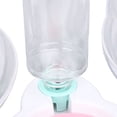 thumbnail image 4 of YAHHU Cat Food and Water Bowl Set, 3-in-1 Automatic Water Dispenser, Double Feeding Bowls for Dogs & Cats, Neck Guard Design, Clear (9.4 inches / 24 cm), 4 of 4