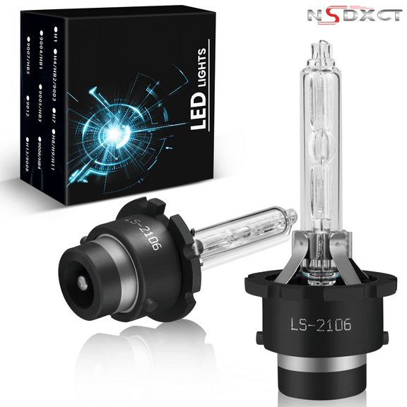 NSDXCT 2x D4S Xenon HID Headlight Bulbs for Lexus GS450h IS250 Low Beam Headlamp 6000K White
