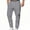 Dark Gray, variant on Men's Joggers with Pockets, Elastic Waistband with Drawstring, Multi-Pocket Casual Sweatpants for Running, Work, and Relaxation