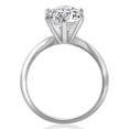 thumbnail image 2 of Pompeii Certified 2.18CT Platinum Oval Diamond Engagement Ring Lab Grown (G,VS2), 2 of 7