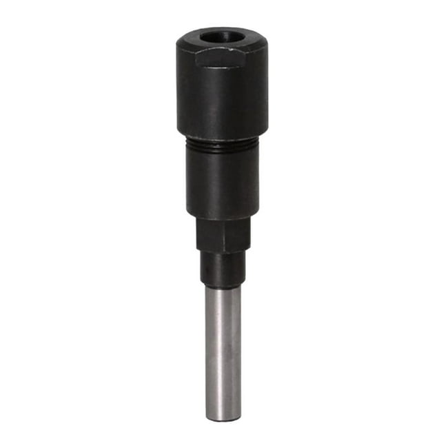 DYNWAVECA 1/4" 0.31" 1/2" Shank Router Bit Collet Extension Chuck Adapter EASY to USE - 8mm Shank