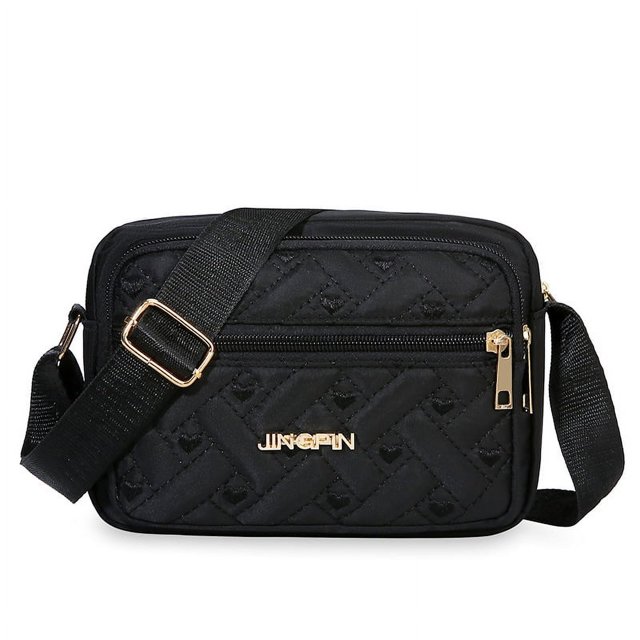 Bolso de mujer de tela Oxford con hilo de bordar a prueba de agua, bolso de hombro, bolso de madre de mediana edad, bolso de mensajero, bolso de tela informal para suegra, mochila estampada