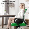 thumbnail image 2 of YRLLENSDAN 360 Degree Swivel and Easy To Install Office Desk Chair, Green, 2 of 7