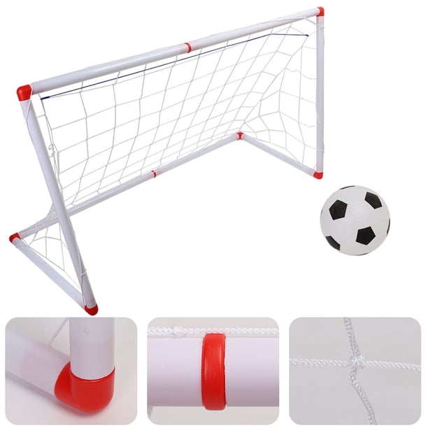 Juego de Red de Poste de Portería de Fútbol para Niños ANGGREK 106 cm 120 cm