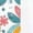 White-2, variant on Women's Mexican Talavera Folk Art Navy Cream Floral Graphic Short Sleeve T-Shirt Casual Crewneck Top