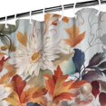 thumbnail image 3 of Rustic Autumn Farm Pumpkins Harvest Shower Curtain,Washable Bathtub Curtains with Hooks Vintage Polyester Fabric Curtains for Bathroom Bathtub Autumn Holiday, 3 of 5