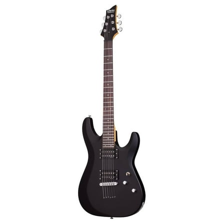 Schecter C-6 Deluxe Series Electric Guitar - Satin Black