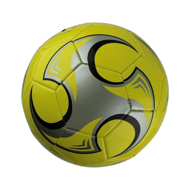 Balón de fútbol Tamaño 5 Partido Entrenamiento Ejercicio Fútbol Accesorios portátiles Deportes y aire libre Amarillo Soidarity