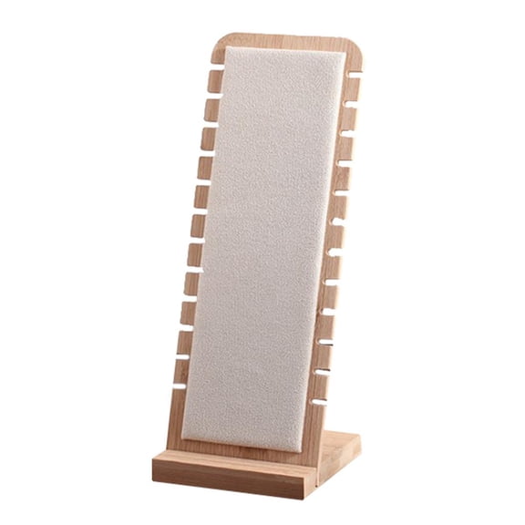 Desktop Jewelry Display Stand Surface Necklace Holder Organizer Rack 27x10cm
