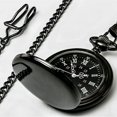 thumbnail image 3 of 1 pieza Reloj de bolsillo vintage de cuarzo con cadena corta para hombre y mujer, reloj de bolsillo antiguo de cuarzo con cadena de acero, Día del Padre, 3 of 3