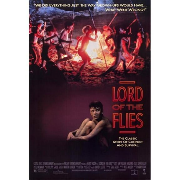 Lord of the Flies Movie Poster - 11 x 17 in.