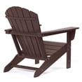 thumbnail image 6 of WestinTrends Dylan Outdoor Adirondack Chair, Dark Brown, 6 of 18