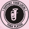 thumbnail image 2 of CafePress - Support Tuba Player Infant Bodysuit - Baby Light Bodysuit, Size Newborn - 24 Months, 2 of 4