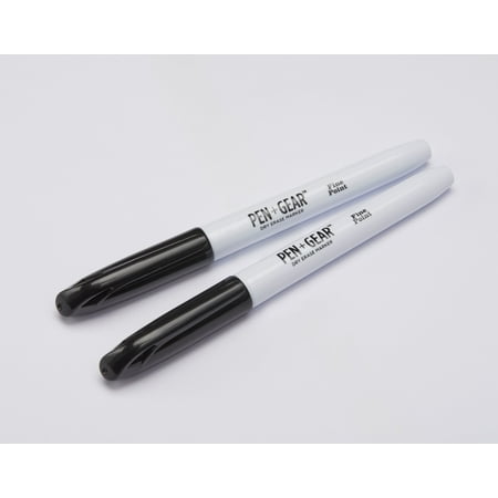 Pen + Gear Low Odor Dry Erase Markers, Fine Tip, Assorted, 36