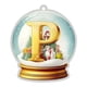 thumbnail image 2 of Adorno para Coche de Acrílico con 26 Letras de Cristal Amarillo, Colgante para Árbol de Navidad, Decoración Del Hogar, 2 of 3