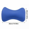 thumbnail image 2 of XIBUFE 2026 New Roll Neck Pillow Mini Microbeads Bone Type Travel Pillow Soft Cervical Pillow Cushion Back Head Neck Support Sleeping Throw Pillows for Home Sofa Bed for Travel,Car,Office,Airplane, 2 of 6