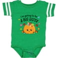 thumbnail image 3 of Inktastic I'm Going to Be a Big Sister Cute Halloween Pumpkin Girls Baby Bodysuit, 3 of 5