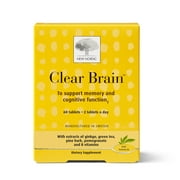 New Nordic Clear Brain Supplement | Supports Normal Cognitive Health and Memory | 60 Count
