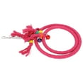 thumbnail image 2 of Parrot Chewing Swing Ring Cotton Rope, Pet Bird Cotton Rope Pecking Plaything Hanging Bird Climbing Chewing Biting Toy for Parakeets Conures Macaws Cockatiels[Rose], 2 of 8