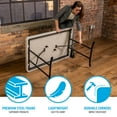 thumbnail image 6 of Lifetime 4 Foot Rectangle Folding Table, Indoor/Outdoor Commercial Grade, Almond (80568), 6 of 10