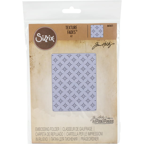 Sizzix Texture Fades A2 Embossing Folder-Star Bright - Walmart.com