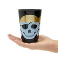 thumbnail image 5 of Sparkle and Bash Pirate Cups - 16 oz, Black, 16 Count - Durable Reusable Skull Plastic Tumblers & Pirate Party Supplies, 5 of 7