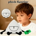 thumbnail image 5 of Gaiwos Nuclear Throne Vlambeer Y.V. Plushie 6 inches, White Triangular Plush Toy, Ideal Birthday Gift for Kids and Game Fnas, 5 of 6