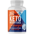 Real Ketones Keto Weightloss + Charged Dietary Supplement, 60 Capsules