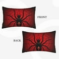 thumbnail image 4 of Bingfone Spider On The Web Standard Size Pillowcase, Long Staple Pure Cotton Envelope Closure Pillow Cover,14"X20", 4 of 9