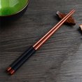 thumbnail image 1 of Juego de palillos para Sushi de madera de castaño Natural japonés hechos a mano, regalo de valor, línea de corbata de comida china para Sushi Tan Jianjun unisex, 1 of 2